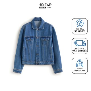 Áo Khoác Denim Nam Form Regular - Routine 10F25DJA002