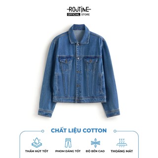 Áo Khoác Denim Nam Form Regular - Routine 10F25DJA002