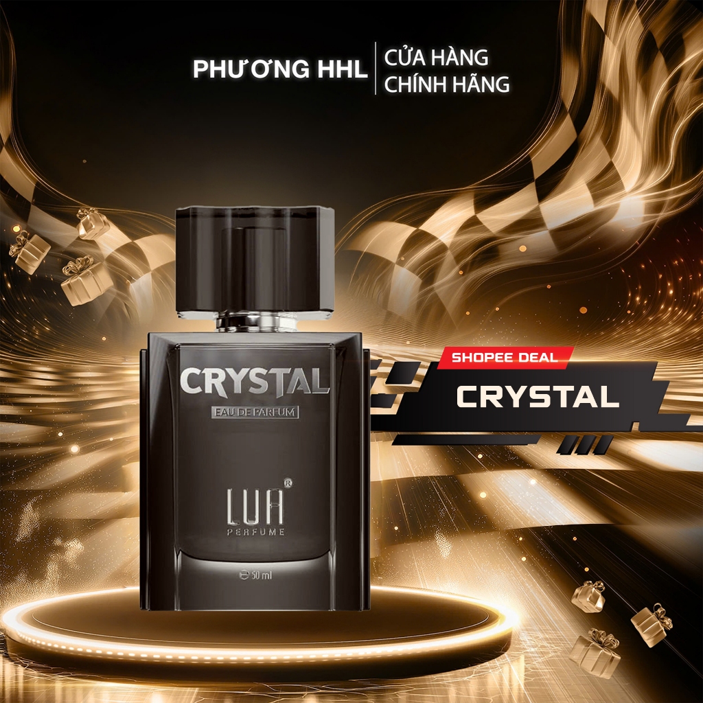 Nước Hoa Unisex Chính Hãng Crystal 50ml Hương Thơm Thu Hút, Tươi Mát ...