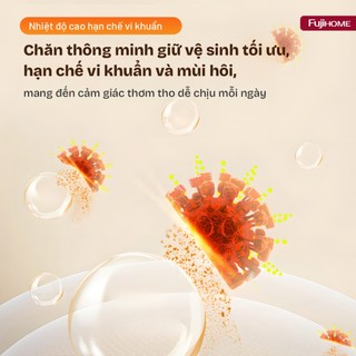 Chăn sưởi điện gia đình Fujihome HB1820PRO dùng nước làm ấm không gây khô da, an toàn, có hẹn giờ