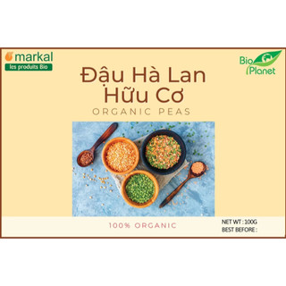 [MUA 5 TẶNG 1] Đậu Hà Lan Hữu Cơ Markal (Xanh & Vàng) 500g Hỗ Trợ Kiểm Soát Đường Huyết - Natural Market