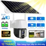 Solar giám sát Camera 4G 360 độ 1080P HD IP Không thấm nước ngoài trời Tầm nhìn ban đêm V380 Pro APP 4G SIM — ảnh 1