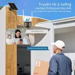 Solar giám sát Camera 4G 360 độ 1080P HD IP Không thấm nước ngoài trời Tầm nhìn ban đêm V380 Pro APP 4G SIM — ảnh 8