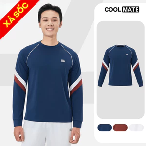 Áo thun nam dài tay thể thao teamwear Pickleball Promax Flexline Active thấm hút Coolmate