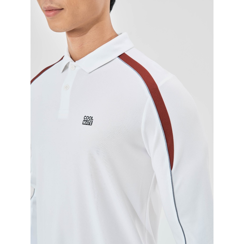 [MUA 4 GIẢM 20%]Áo polo dài tay thể thao Teamwear Pickleball Promax Flexline Active thấm hút, giữ ấm Coolmate
