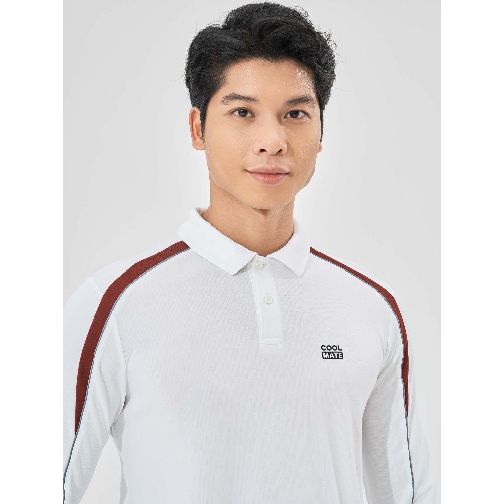 [MUA 4 GIẢM 20%]Áo polo dài tay thể thao Teamwear Pickleball Promax Flexline Active thấm hút, giữ ấm Coolmate