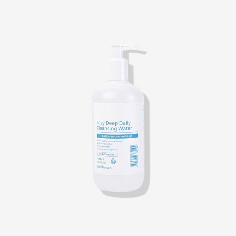 H63_ (Date T1/2027) Nước tẩy trang Melldream Easy Deep Daily Cleansing Water 400ML