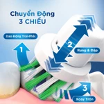 [MỚI 2026] Bàn Chải Điện ORAL B Vitality Pro Chính Hãng, BH 1 Đổi 1, Chuyển Động Rung 360°, Sạch Sâu, Chống Nước IPX7 — ảnh 3