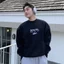 Áo Sweater Nỉ Lông Cừu Dinoman & Yumi Chất Liệu Nỉ Mềm Mịn Form Boxy Basic Trẻ Trung - AN04