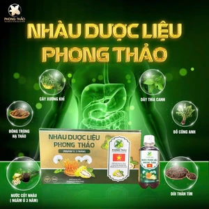 Nước cốt Nhàu dược liệu Phong Thảo hộp 1 lít [ LOẠI ĐẶC BIỆT ]