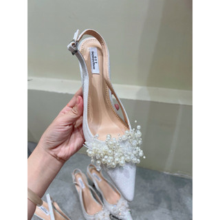 Gót Nhọn Kim Tuyến Ngọc Chùm hàng Nhập QC Fullbox Mieo Shoes G1430