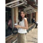 Áo sơ mi cộc tay nữ phối bèo tôn dáng by.Thanhhuyenclothings