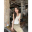 Áo sơ mi cộc tay nữ phối bèo tôn dáng by.Thanhhuyenclothings