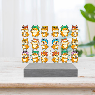 Sticker Hoạt Hình 5D Dán Trang Trí Móng Mẫu Mới (801-850)
