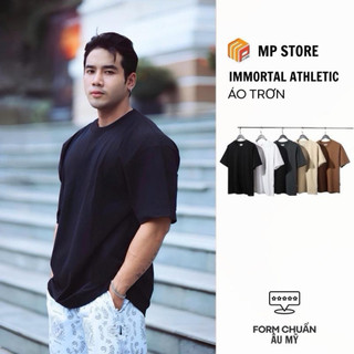 Áo Thun Thể Thao Nam Trơn 260gsm Cotton 100% Form Oversize Local Brand Immortal 2025