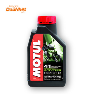 Dầu nhớt bán tổng hợp cho xe ga Motul scooter expert 10w40MB