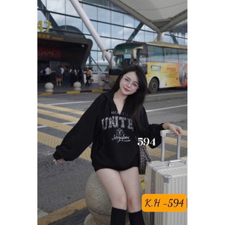QCL1 #594 Áo nỉ mũ United siêu hot, phong cách(Freesize)