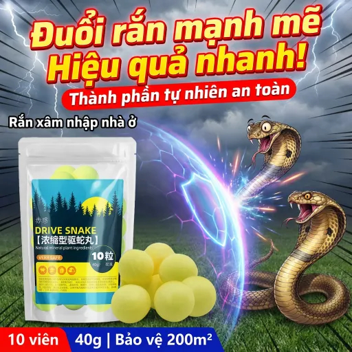 Hiệu quả nhanh, rắn biến mất! Đuổi rắn thuốc đuổi rắn An toàn cho người ...