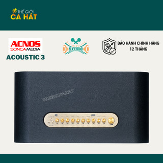 [Tặng dây Optical kết nối TV] ACOUSTIC 3 COMPACT - Dàn âm thanh Karaoke di động ACNOS Soncamedia