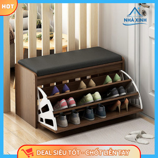 Tủ Giày Thông Minh 3 Ngăn Kèm Ghế Ngồi Đa Năng SOFA Cao Cấp