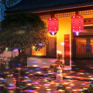 🌟 ĐÈN LỒNG LED 7 MÀU XOAY TỰ ĐỘNG – TRANG TRÍ TẾT, LỄ HỘI 🌟