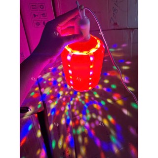 🌟 ĐÈN LỒNG LED 7 MÀU XOAY TỰ ĐỘNG – TRANG TRÍ TẾT, LỄ HỘI 🌟