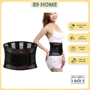 Dây đeo hỗ trợ lưng,Đai hỗ trợ giảm đau lưng,Đai Lưng Bảo Vệ Cột Sống Thoát Vị Chống Đau Lưng Loại Thoáng Khí