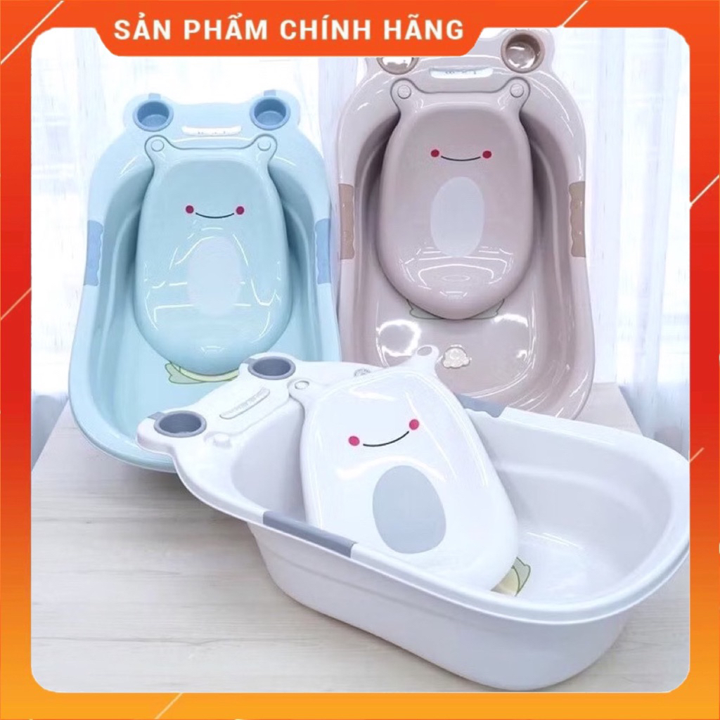 Chậu tắm ếch cho bé Hokori nhựa PP an toàn cho trẻ