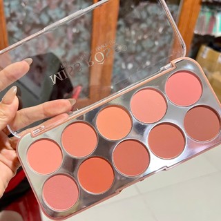 Phấn Má Hồng MissRosse 8ô phiên bản mới tone đẹp bám lâu