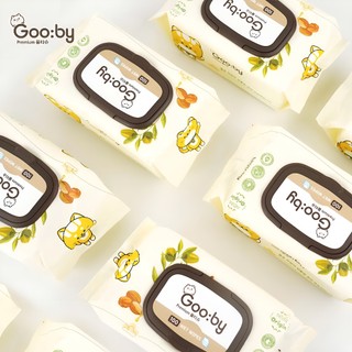 [Bán Thùng] Thùng Khăn Ướt Gooby Premium 10 Gói 100 Tờ Với Tinh Dầu JoJoBa Không Cồn Không Hoá Chất