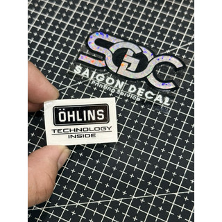 Tổng Hợp Tem Ohlins Dán Phuộc Đủ Các Mã Thuỵ Điển, Trợ Lực, Hpa, Ohlins Technology |SGDC - 1 Cái|