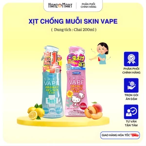 Xịt chống muỗi và côn trùng Skin Vape Nhật Bản 200ml 🌸 Chống muỗi cho bé và người lớn - hanzo2009