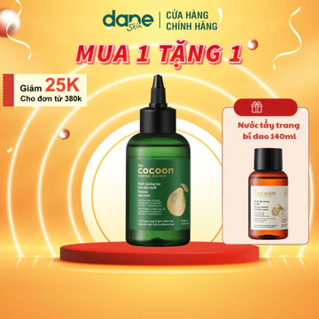 Nước dưỡng tóc tinh dầu bưởi Cocoon 140ml - Xịt bưởi Cocoon mọc tóc, giảm rụng tóc