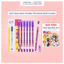 Bút mực nho TTORU tím ngòi nhỏ 0.4mm mực đậm không lem