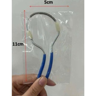Dụng Cụ Tẩy Lông Mặt Dạng Lò Xo Cầm Tay – Lấy Lông Tơ Mép, Cằm, Trán An Toàn Không Đau