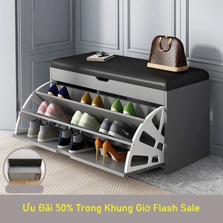 Tủ Giày Thông Minh 3 Ngăn Kèm Ghế Ngồi Đa Năng SOFA Cao Cấp