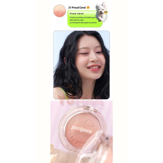 [Y204] Phấn Má hồng PERIPERA - Pure Blushed Sunshine Cheek