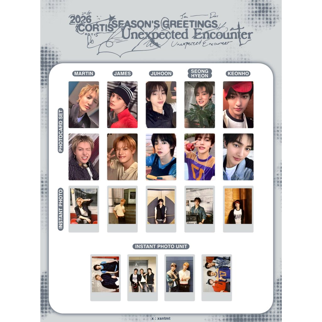 VStore [HÀNG CÓ SẴN] CORTIS 2026 SEASON'S GREETINGS - BỘ LỊCH