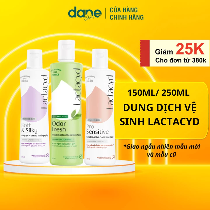 Dung Dịch Vệ Sinh Phụ nữ Lactacyd 150ml/250ml - giúp ngăn mùi, dưỡng ẩm, giảm mùi hôi