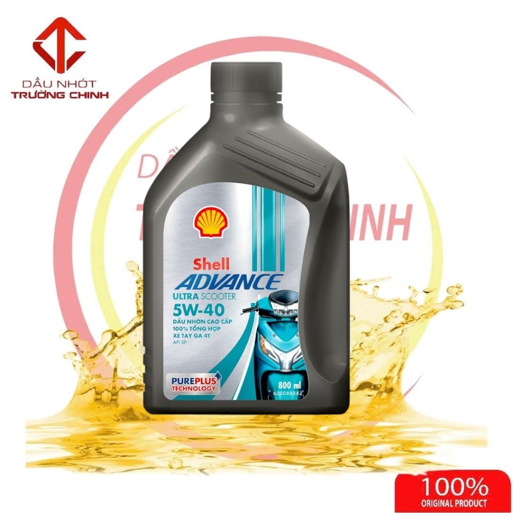 Nhớt Shell Advance Ultra Scooter 5W40 800ML dành cho xe ga | Shopee ...