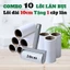 Cây lăn bụi COMBO 10 lõi keo dài 10cm và 16 cm TẶNG 1 cây lăn (màu ngẫu nhiên) phủi bụi quần áo ghế sofa chăn mền giường