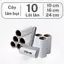Cây lăn bụi COMBO 10 lõi keo TẶNG 1 cây lăn (màu ngẫu nhiên) phủi bụi quần áo ghế sofa chăn mền giường ngủ lông thú cưng