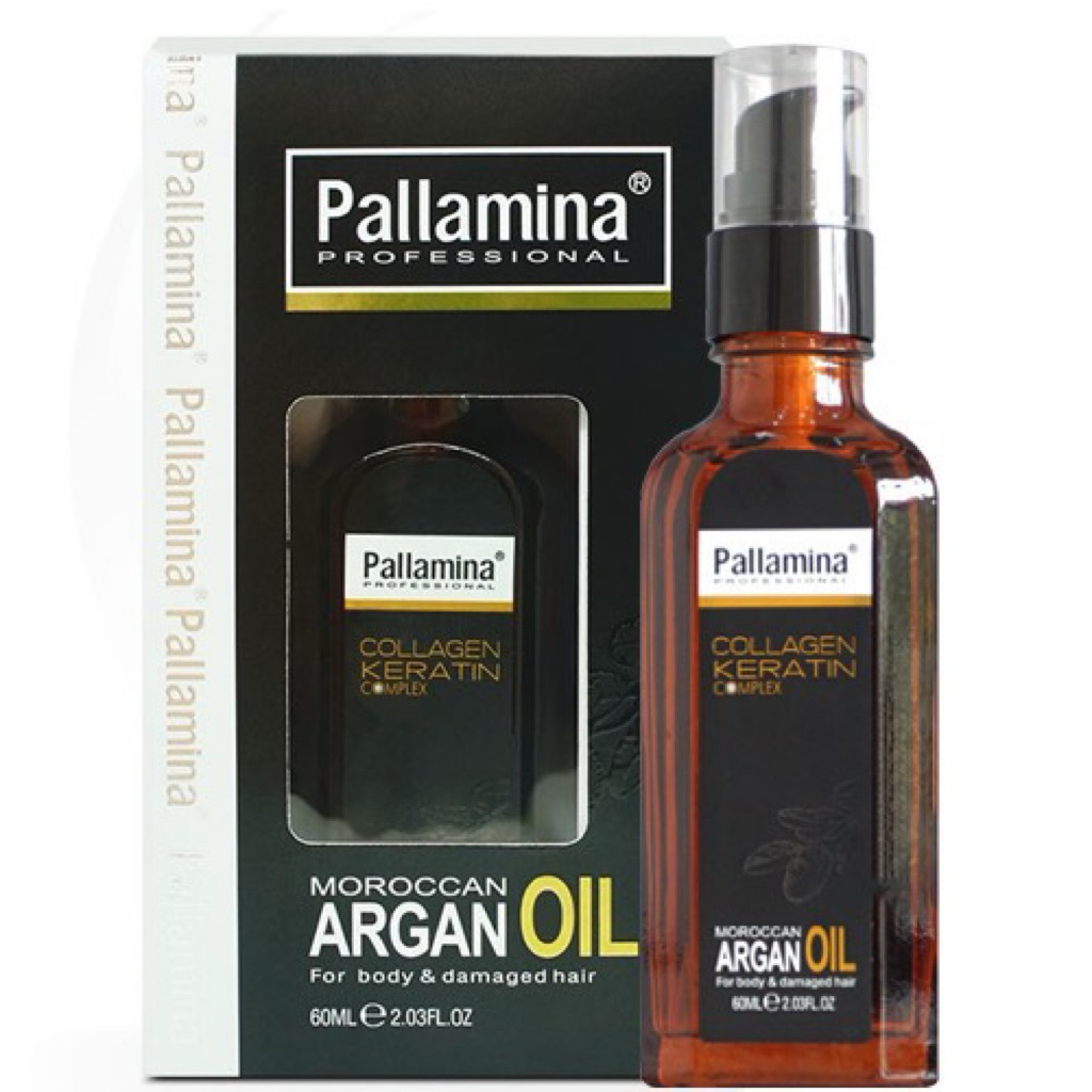 [Hương mới] Tinh dầu dưỡng tóc Pallamina Collagen Keratin phục hồi siêu mượt tóc 60ml