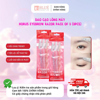Horus Dao cạo lông mày Eyebrow Razor Pack of 3 (3pcs)