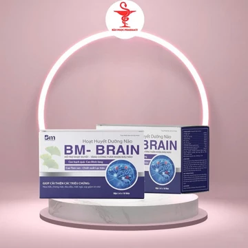[CHÍNH HÃNG] Hoạt huyết dưỡng não BM - Brain hỗ trợ hoạt huyết, an thần