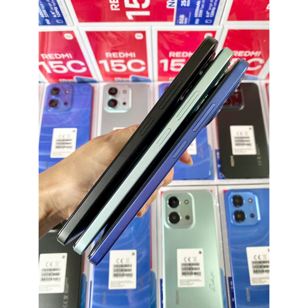 [Chính Hãng] Điện thoại Redmi 15C Fullbox Mới Nguyên Seal Màn 120Hz Pin 6000 mAh BH 18 Tháng