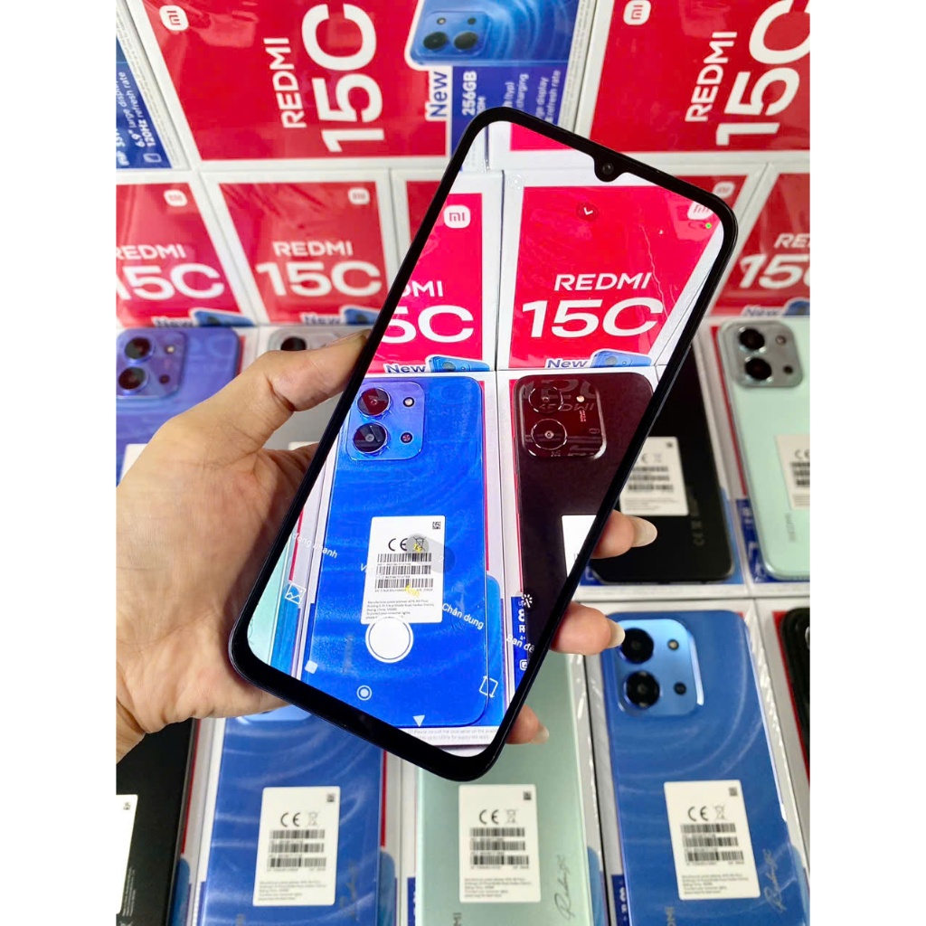 [Chính Hãng] Điện thoại Redmi 15C Fullbox Mới Nguyên Seal Màn 120Hz Pin 6000 mAh BH 18 Tháng