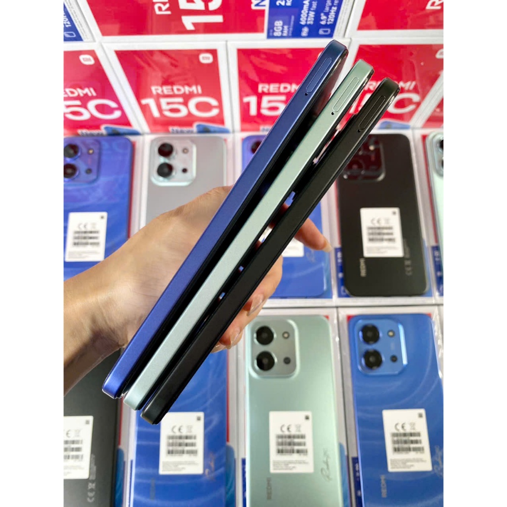 [Chính Hãng] Điện thoại Redmi 15C Fullbox Mới Nguyên Seal Màn 120Hz Pin 6000 mAh BH 18 Tháng