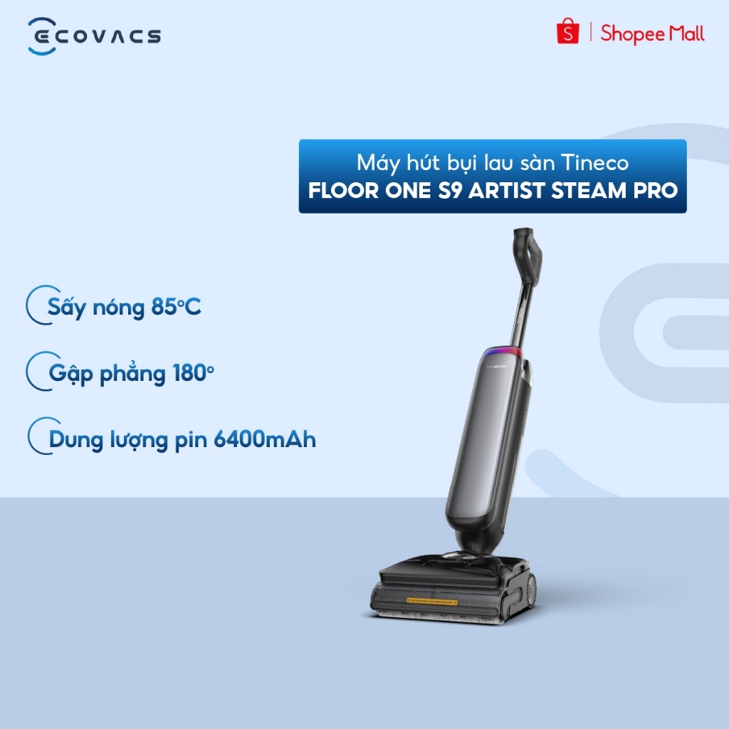 Máy hút bụi lau sàn Tineco S9 Artist Steam Pro