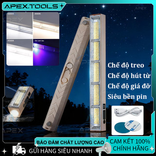 Đèn Cắm Trại Khẩn Cấp Cầm Tay Tích Điện - Chống Nước IP66+ 4 Chế Độ Sáng Cảnh Báo Đổi Màu